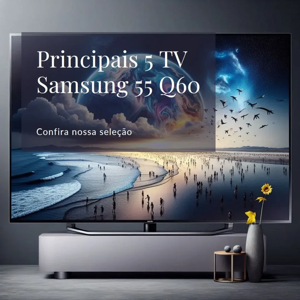 Principais 5 TV Samsung 55 Q60