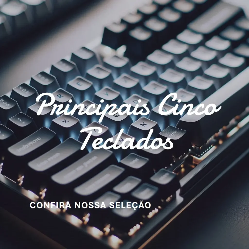Principais Cinco teclado mecanico barato