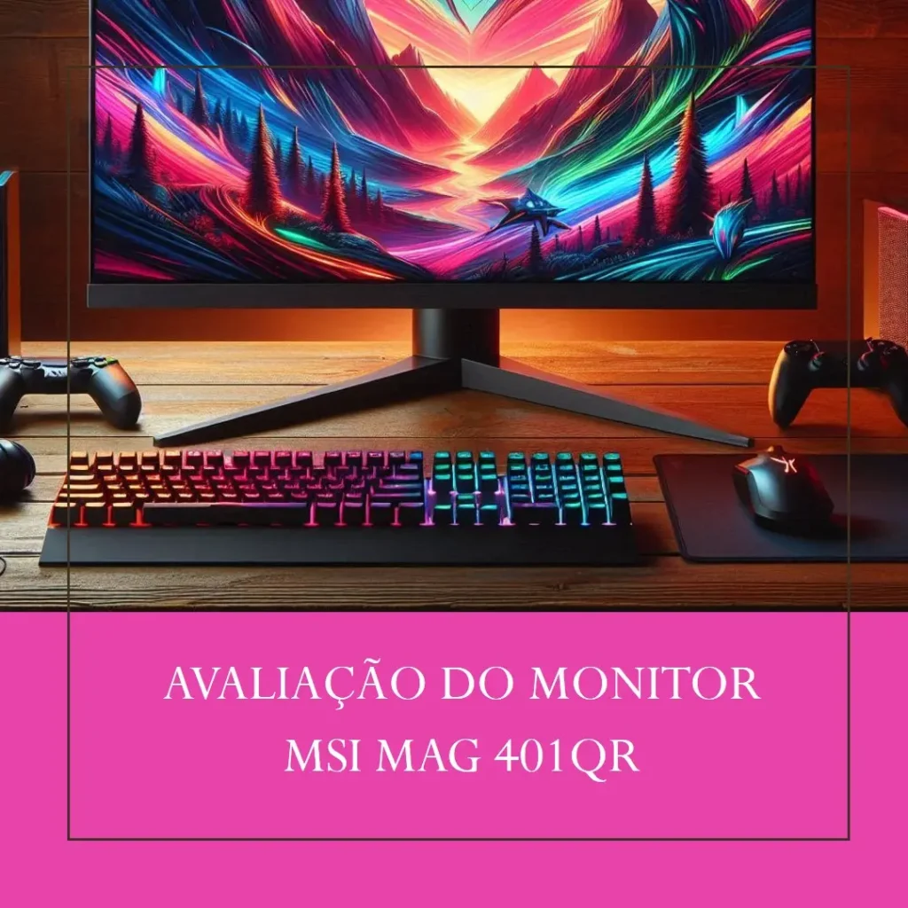 MSI MAG 401QR - Monitor de Jogos UWQHD de 40 Polegadas