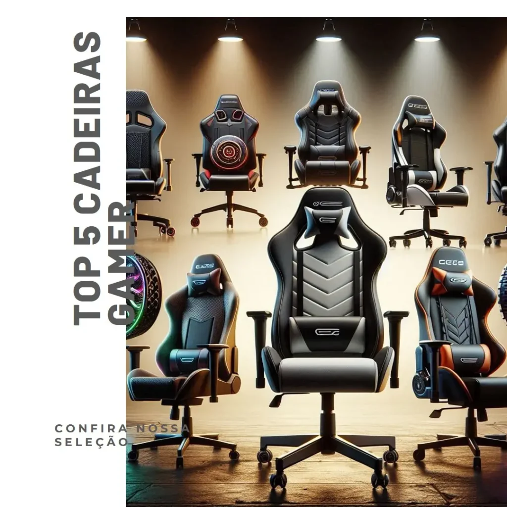 Top 5 Opções de melhores cadeiras gamer