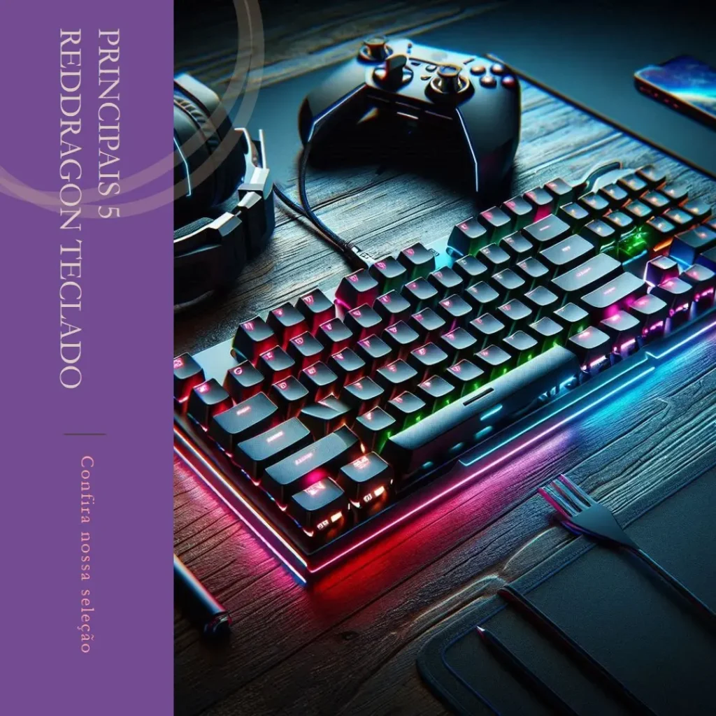 Principais 5 reddragon teclado