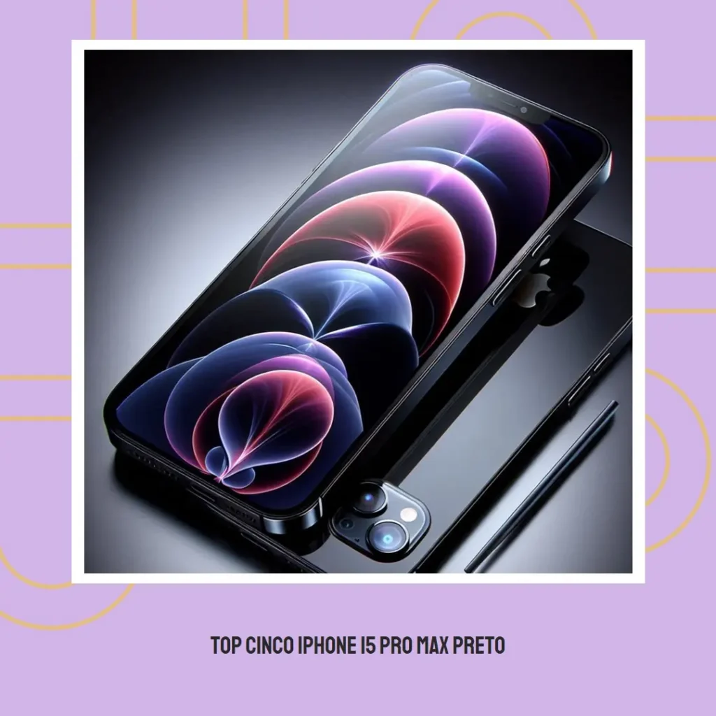 Top Cinco iPhone 15 Pro Max Preto