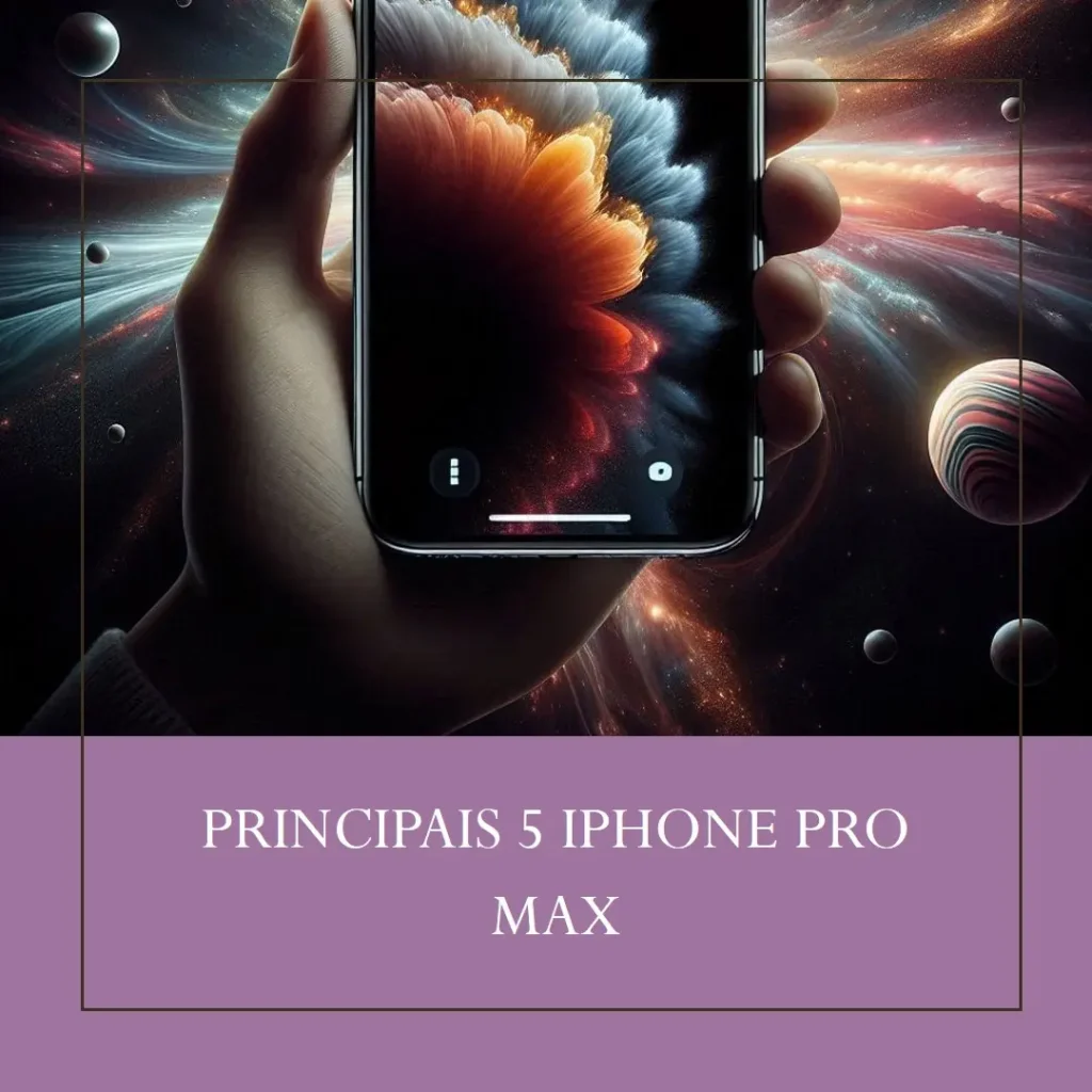 Principais 5 iphone pro max
