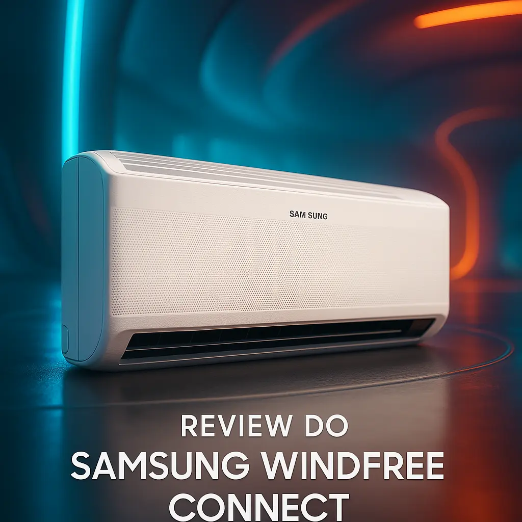 Ar-condicionado Split Inverter Samsung WindFree Connect Sem Vento 18.000 BTUs Frio Branco