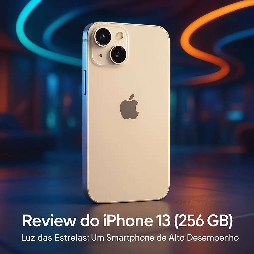 Apple iPhone 13 (256 GB) - Luz das Estrelas: Um Smartphone de Alto Desempenho