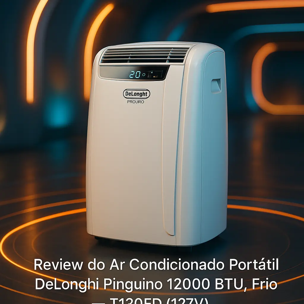 Ar Condicionado Portátil Delonghi Pinguino 12000 BTU, Frio - T120ED (127V): Conforto e Praticidade no Seu Lar