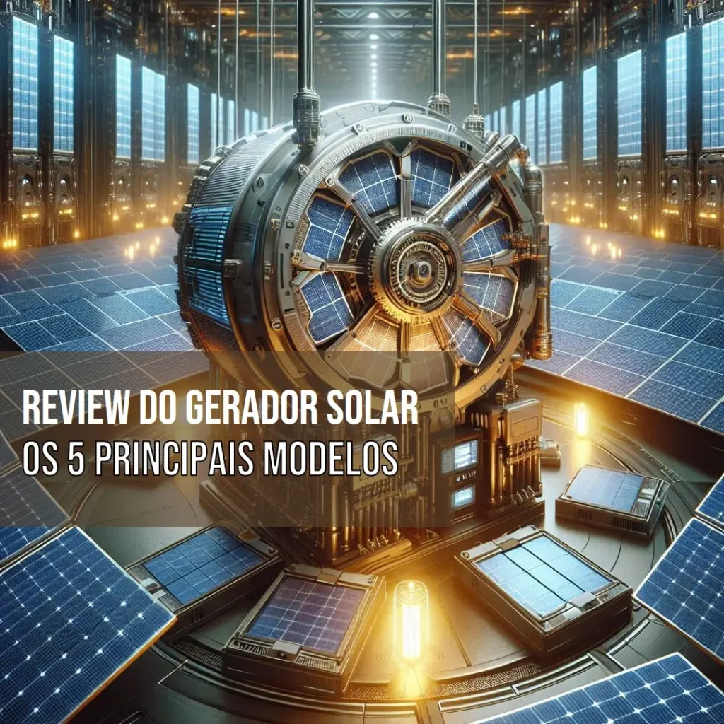 Os 5 Principais Modelos de gerador de energia solar portatil