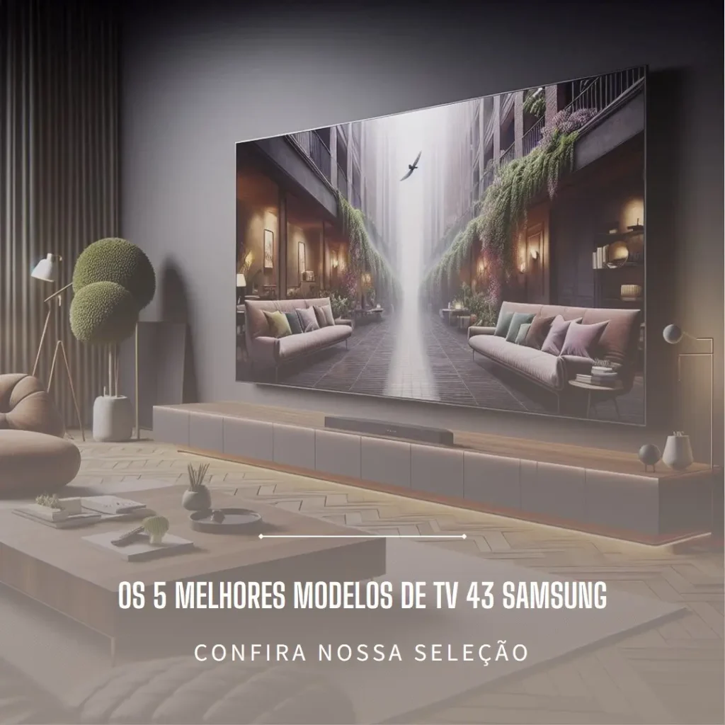 Os 5 Melhores Modelos de TV 43 Samsung