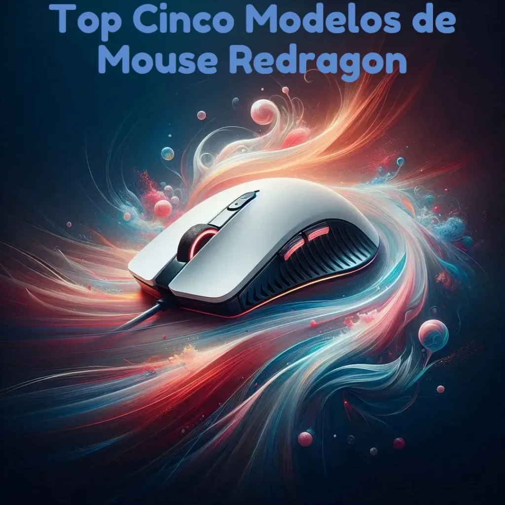 Top Cinco Modelos de mouse Redragon branco