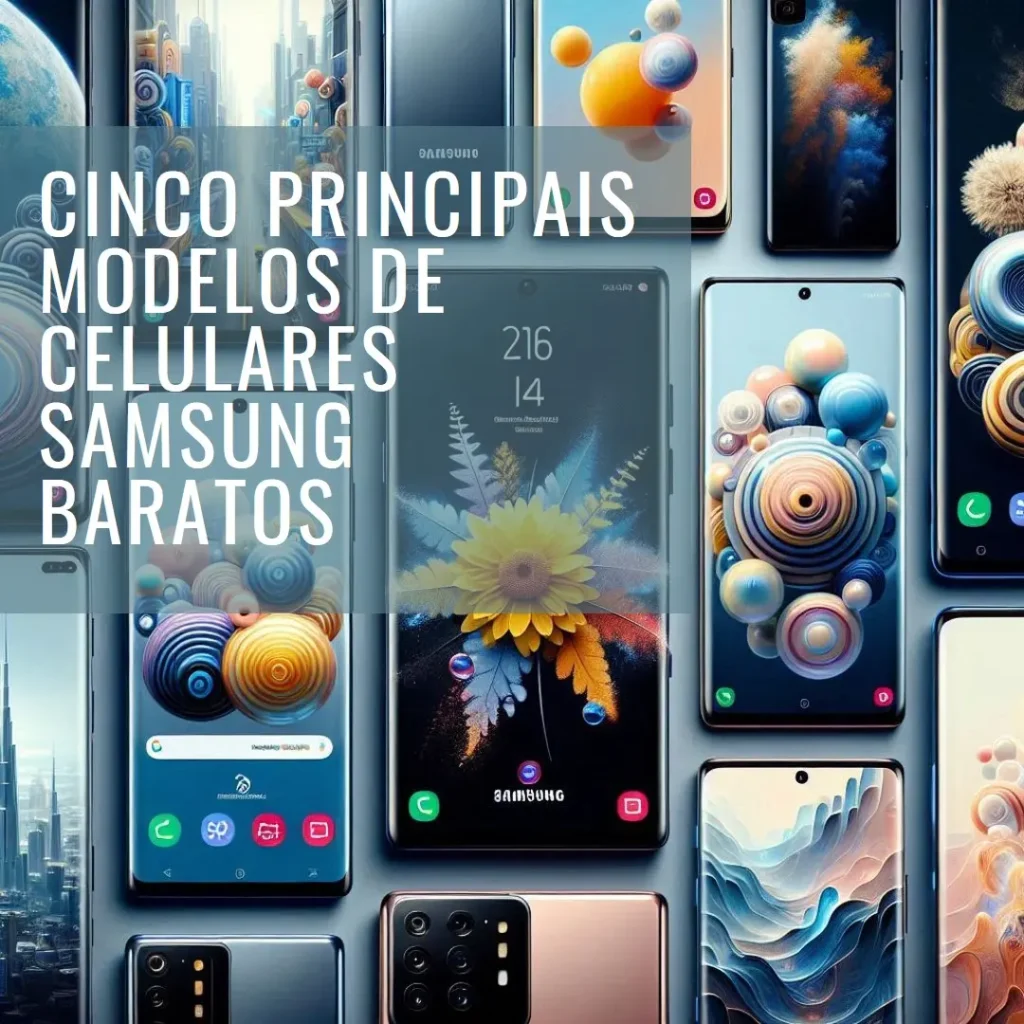 Cinco Principais Modelos de Celulares Samsung Baratos