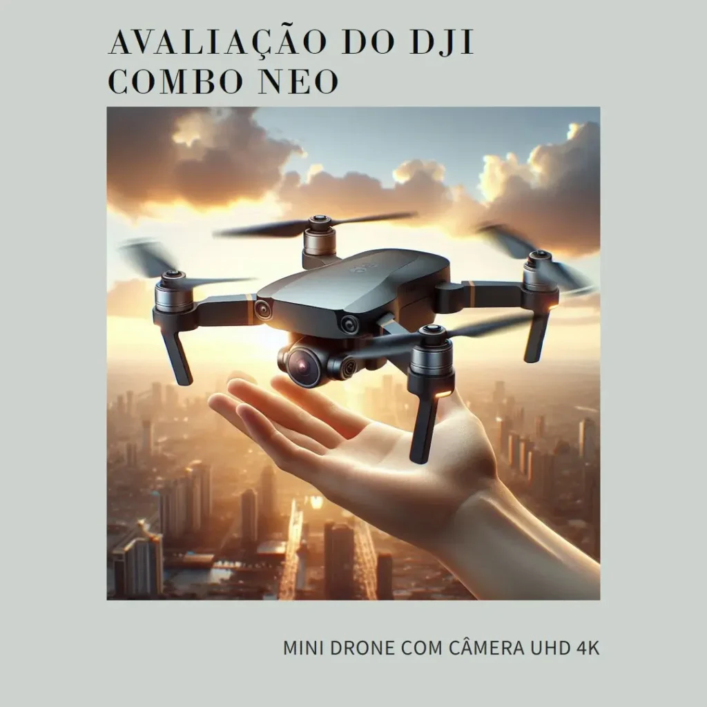DJI Combo Neo Motion Fly More, mini drone com câmera UHD 4K