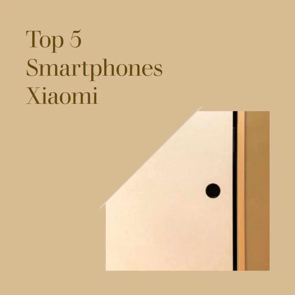 Top 5 smartphone Xiaomi Redmi note 13