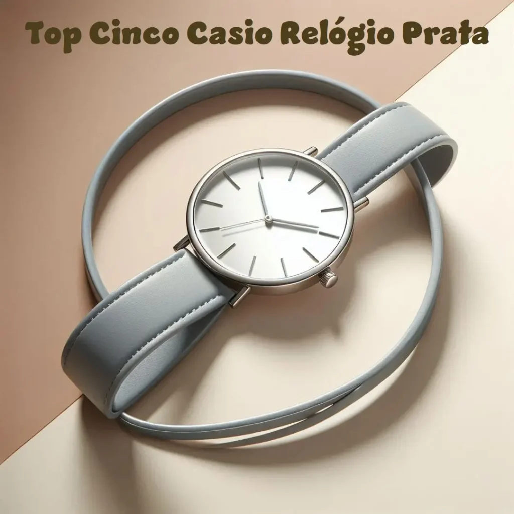 Top Cinco Casio Relogio Feminino Prata