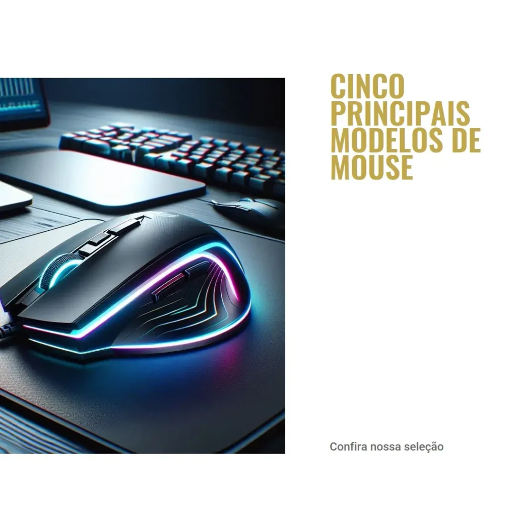 Cinco Principais Modelos de mouse da Redragon