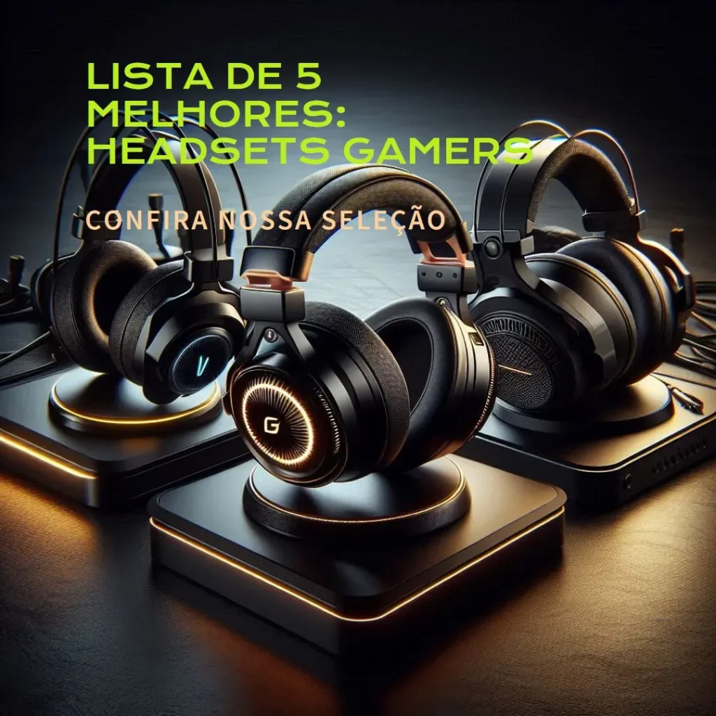 Lista de 5 Melhores: headsets gamers