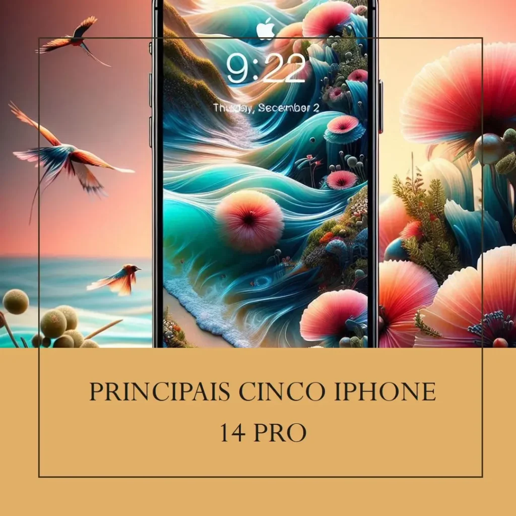 Principais Cinco iPhone 14 Pro 128Gb