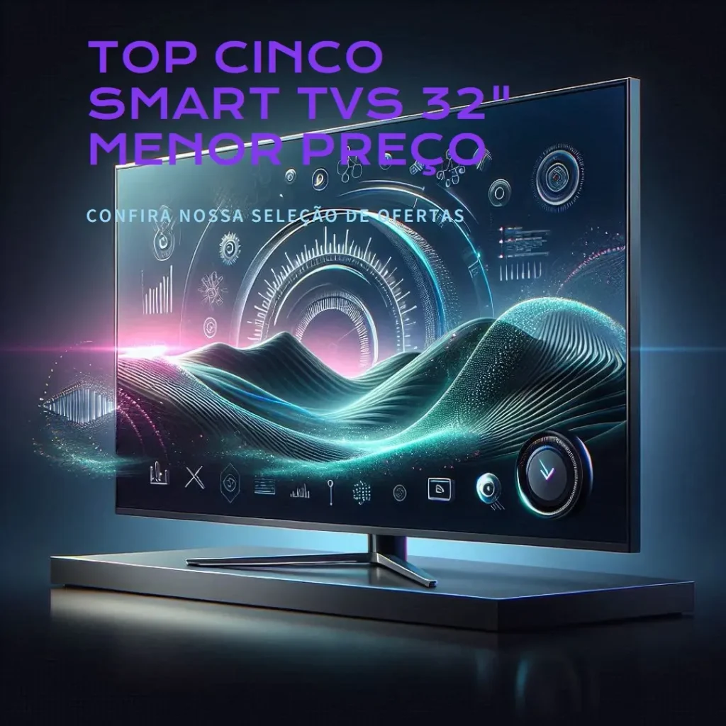 Top Cinco smart tv 32 polegadas menor preço