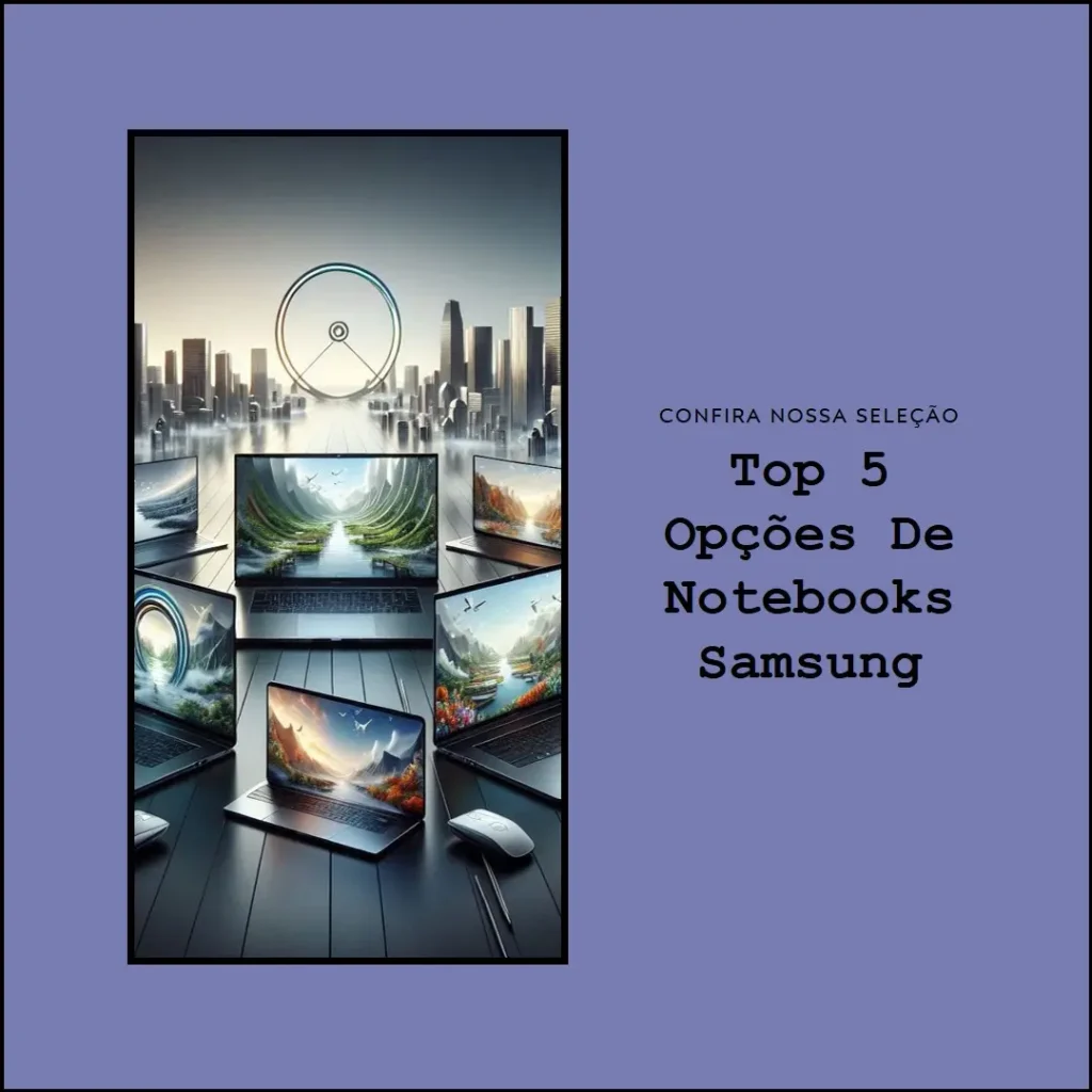 Top 5 Opções de notebooks samsung