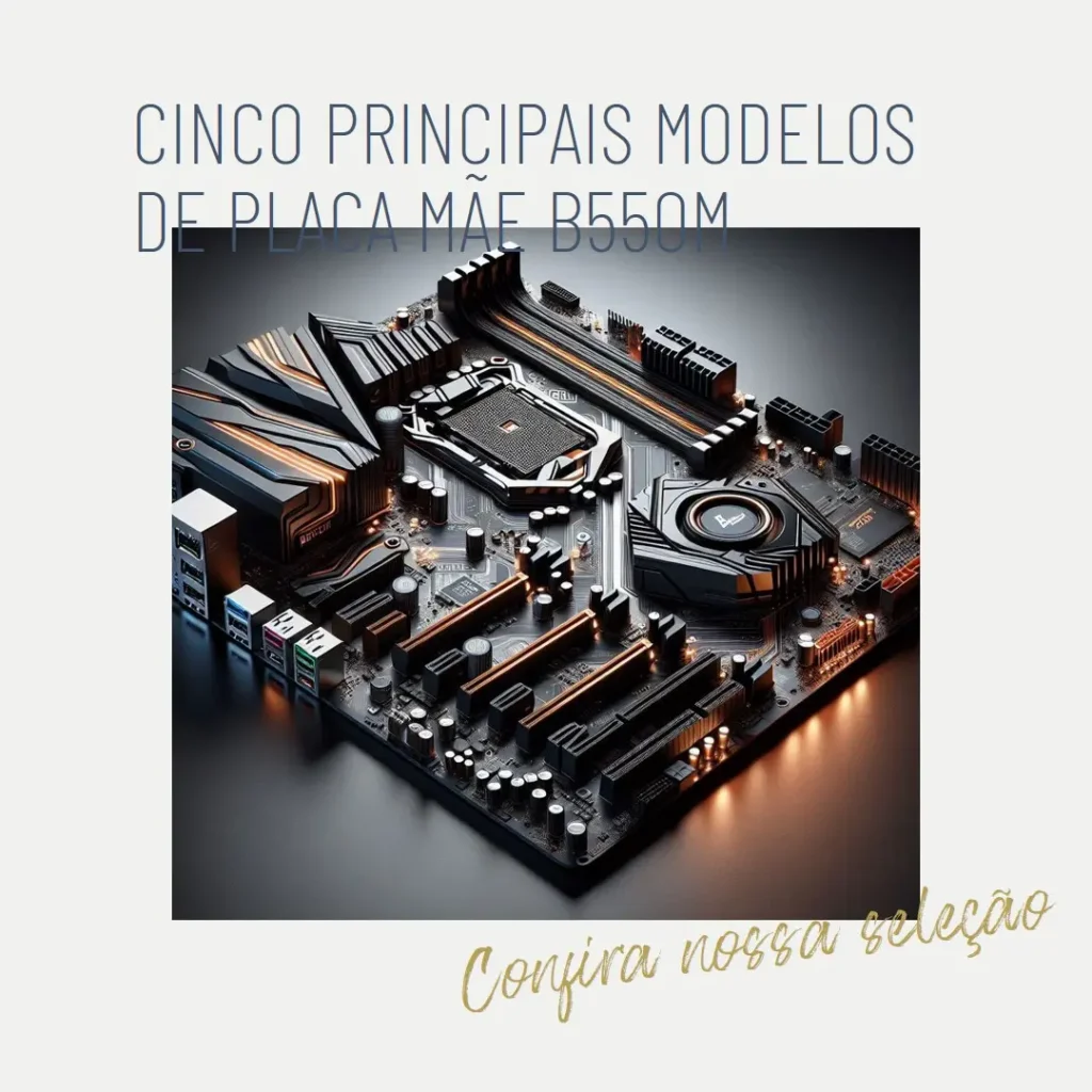 Cinco Principais Modelos de Placa Mae B550M