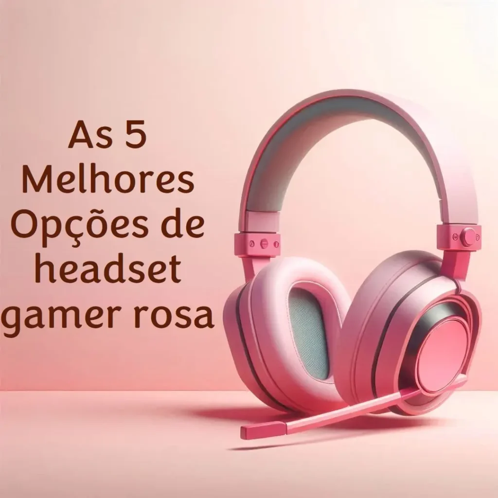 As 5 Melhores Opções de headset gamer rosa