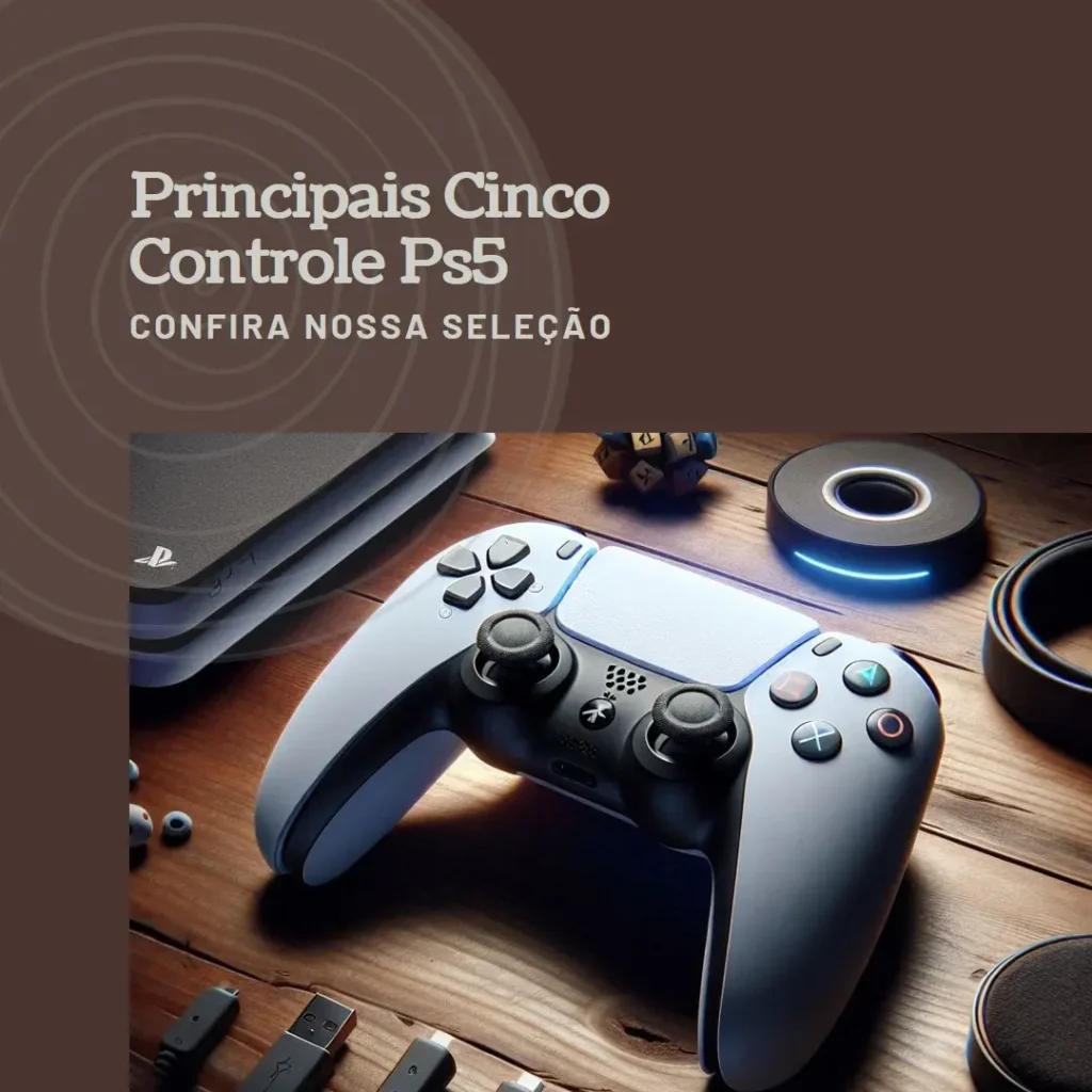 Principais Cinco Controle Ps5