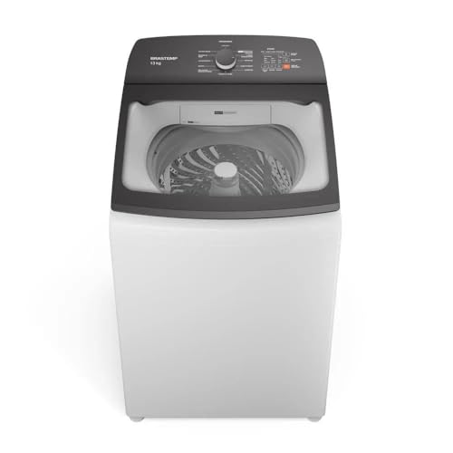 Máquina de Lavar Brastemp 13Kg branca com Ciclo Tira Manchas Advanced e Ciclo Antibolinha - BWK13AB 220V