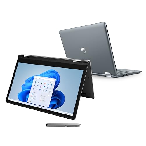 Notebook Positivo Duo 2 em 1 Intel Celeron Windows 11 Home 4GB 128GB, Tela 11.6" IPS HD, Cinza - C4128B-3