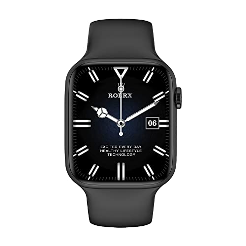 Relógio Smartwatch IWO W28pro Oficial Séries 8 com Tela de 1,95 Polegadas Monitor de Atividades Físicas e Esportes Cor (Preto)