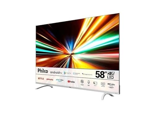 Smart TV 58” Philco PTV58G7PAGCSBL Android TV 4K Led