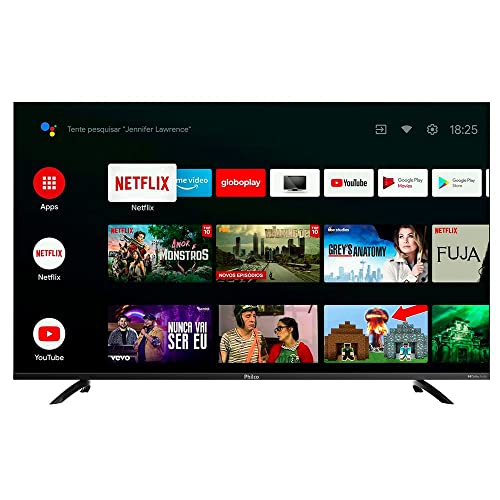 Smart TV LED 58" 4K UHD Philco PTV58G10AG11SK - Android TV