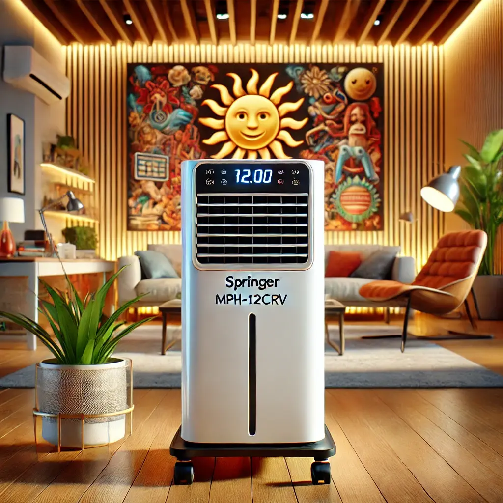 Ar Condicionado Portátil Springer Midea com 12.000 BTUs, Frio, Branco - MPH-12CRV