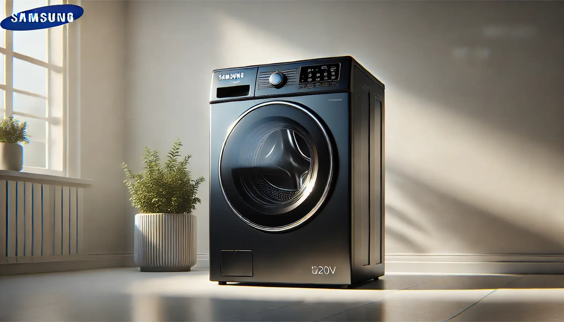 Samsung Lavadora de Roupas Digital Inverter WW13CG Black 13kg 220V: Eficiência e Tecnologia em Seu Lar