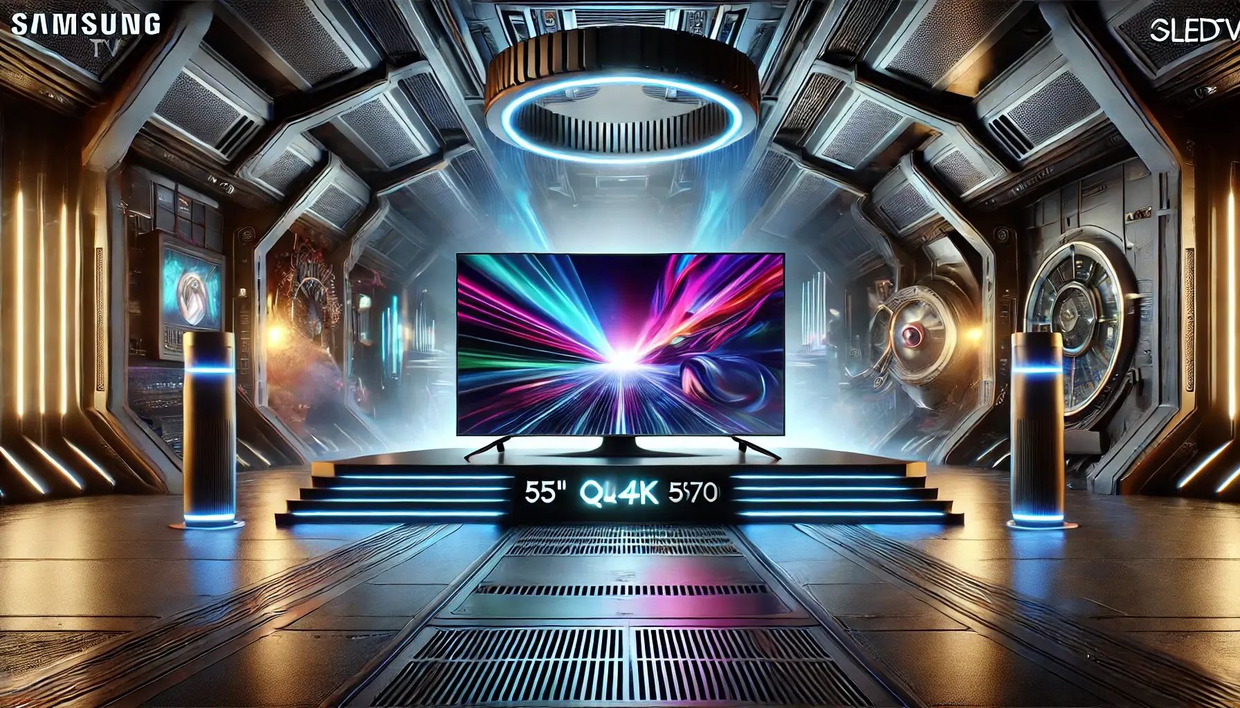 Samsung Smart TV 55" QLED 4K 55Q70D – Tecnologia Avançada e Design Inovador