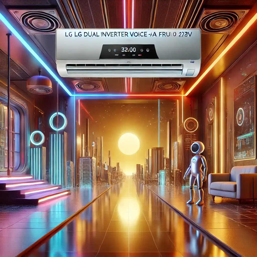 Ar Condicionado LG Dual Inverter Voice +AI 9.000 BTU Frio 127V: Eficiência e Tecnologia para Seu Conforto