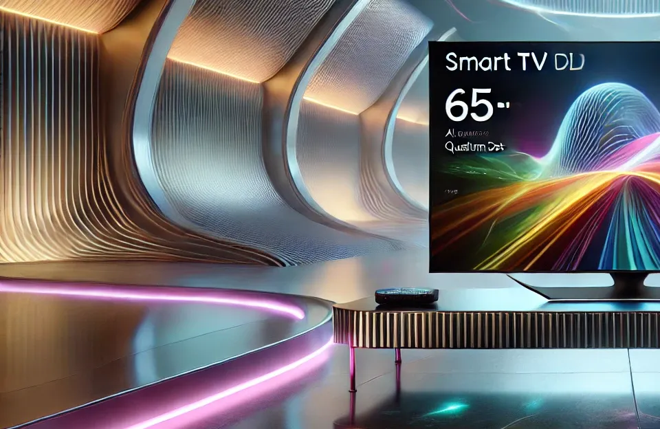 Samsung Smart TV OLED 65" com IA e Painel de Pontos Quânticos