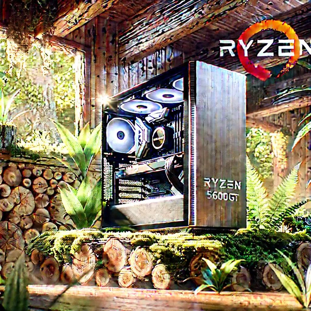 PC Gamer Ryzen 5 5600GT: Desempenho e Conectividade de Alta Qualidade