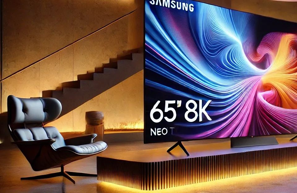Samsung AI TV 65" Neo QLED 8K com Smart QLED 32”