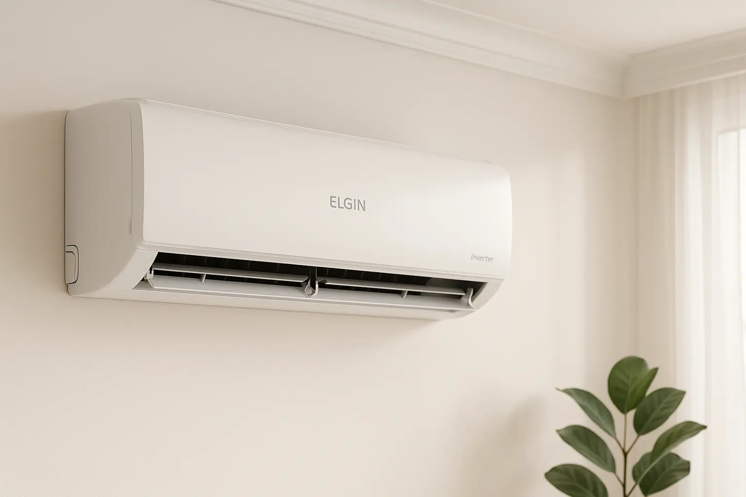 Ar Condicionado Split Hi Wall Inverter Elgin Eco Star 12000 BTU/h Frio
