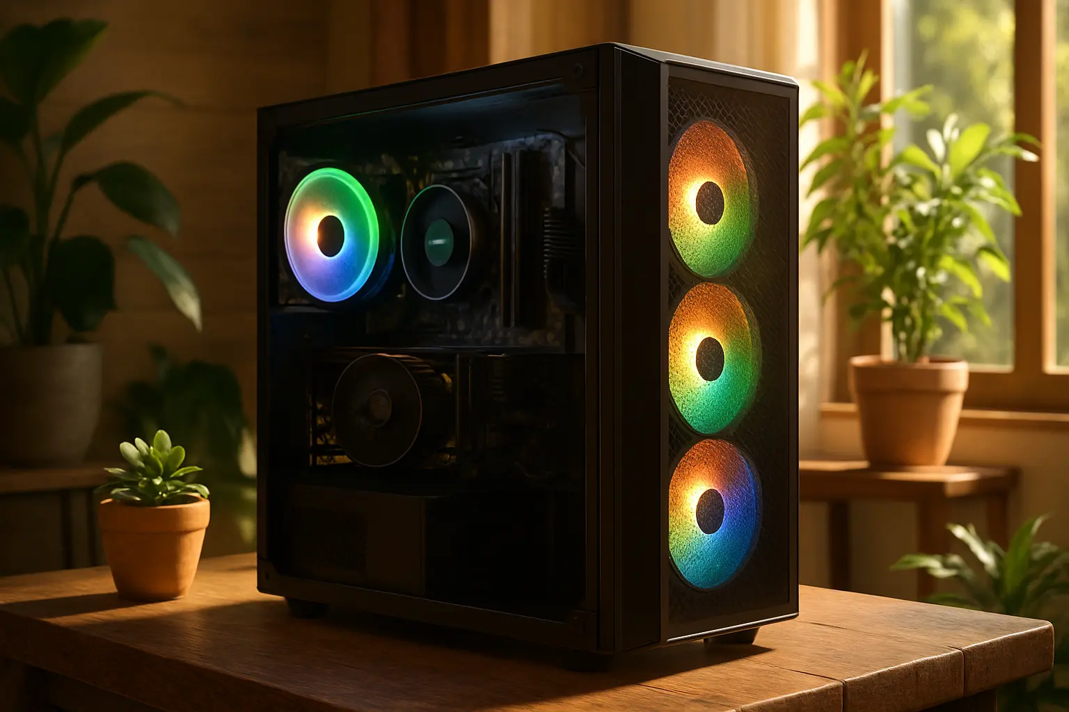 PC Gamer Ryzen 7 5700G: Desempenho e Conectividade Imbatíveis