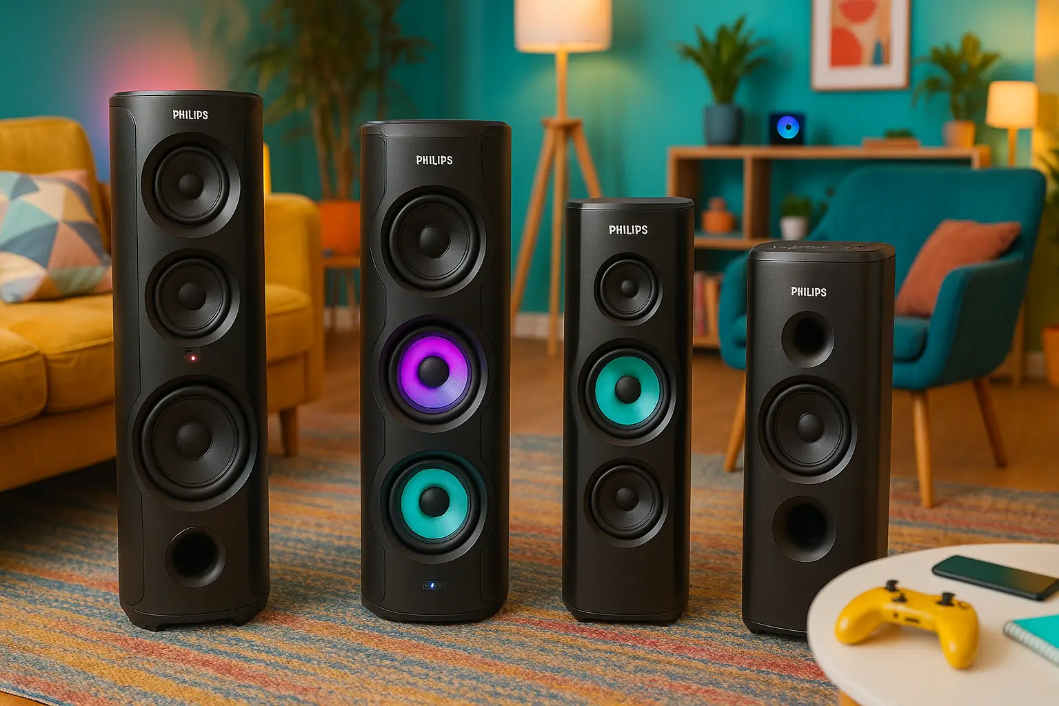 Top Cinco Modelos de Caixa de som torre Philips