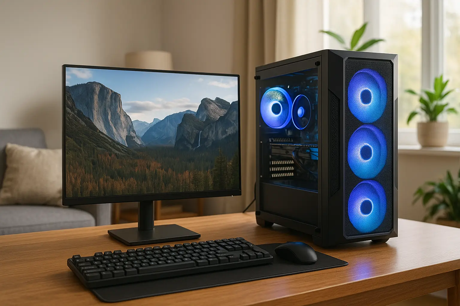 Pc Gamer Ryzen 5 4600G: Kit Completo com Monitor e Desempenho Confiável