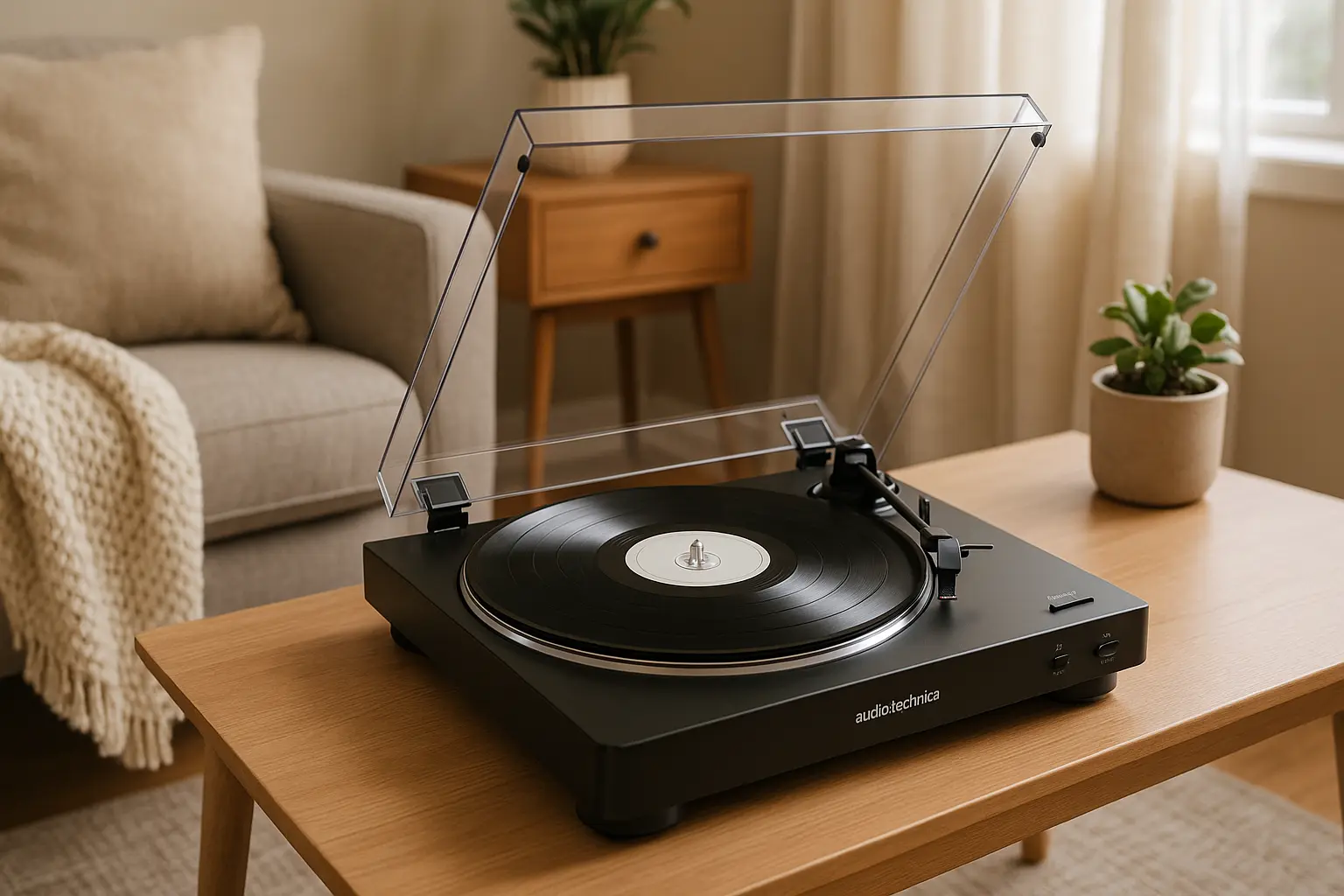 Audio-Technica AT-LP70XBT: Vinil com Estilo e Conectividade