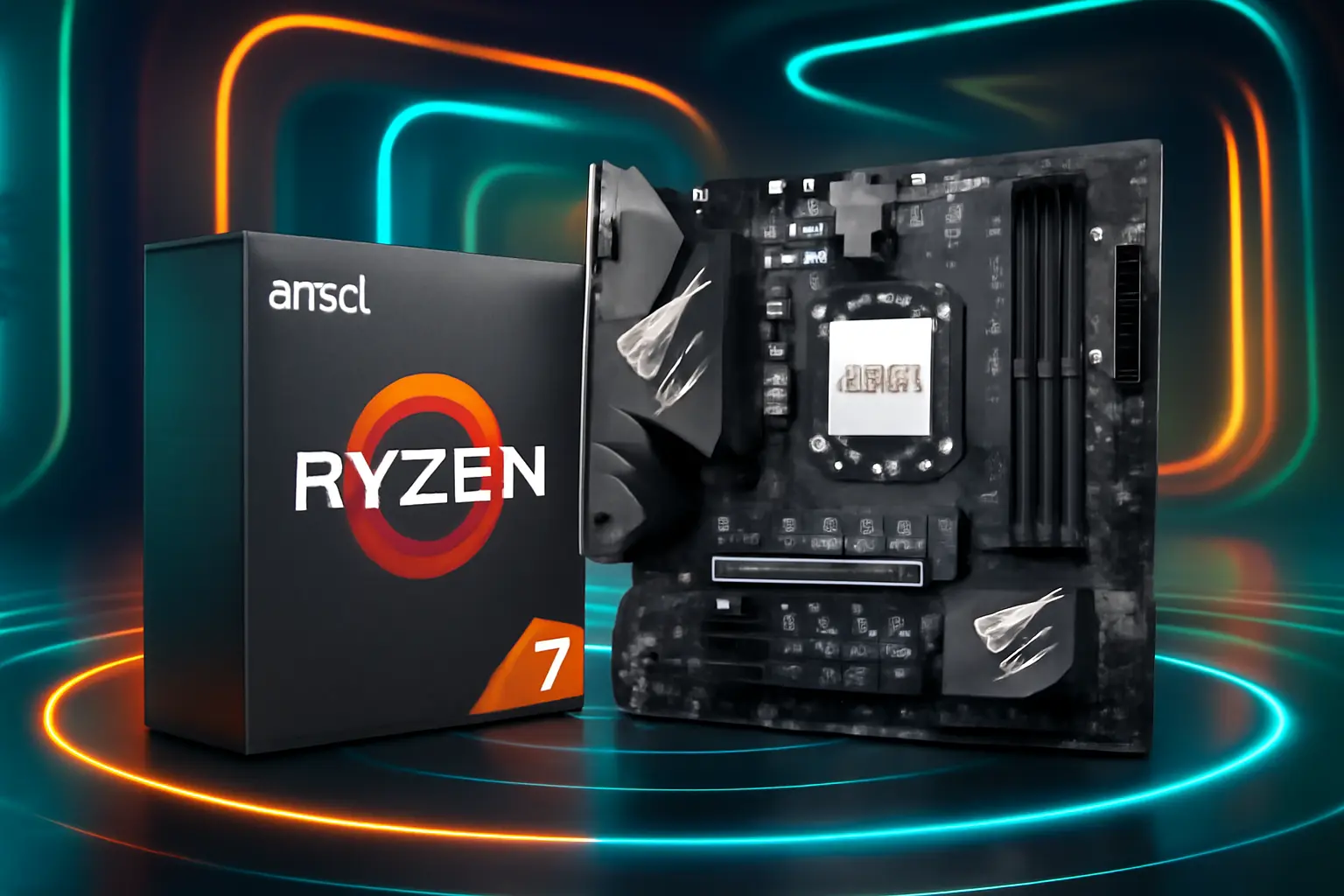 Kit AMD Ryzen 7 5700X + Placa Mãe B550M Aorus Elite Gigabyte: Desempenho e Conectividade Avançados