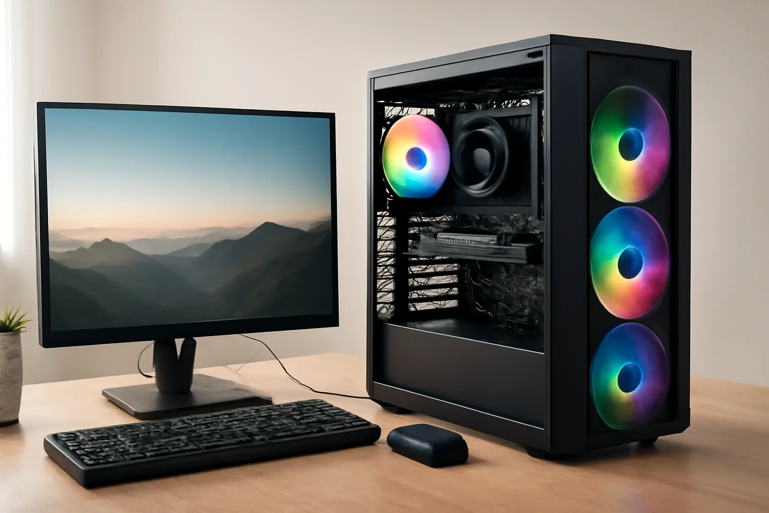 PC Gamer Líder Ryzen 5 4600G: Desempenho e Estilo para Gamers