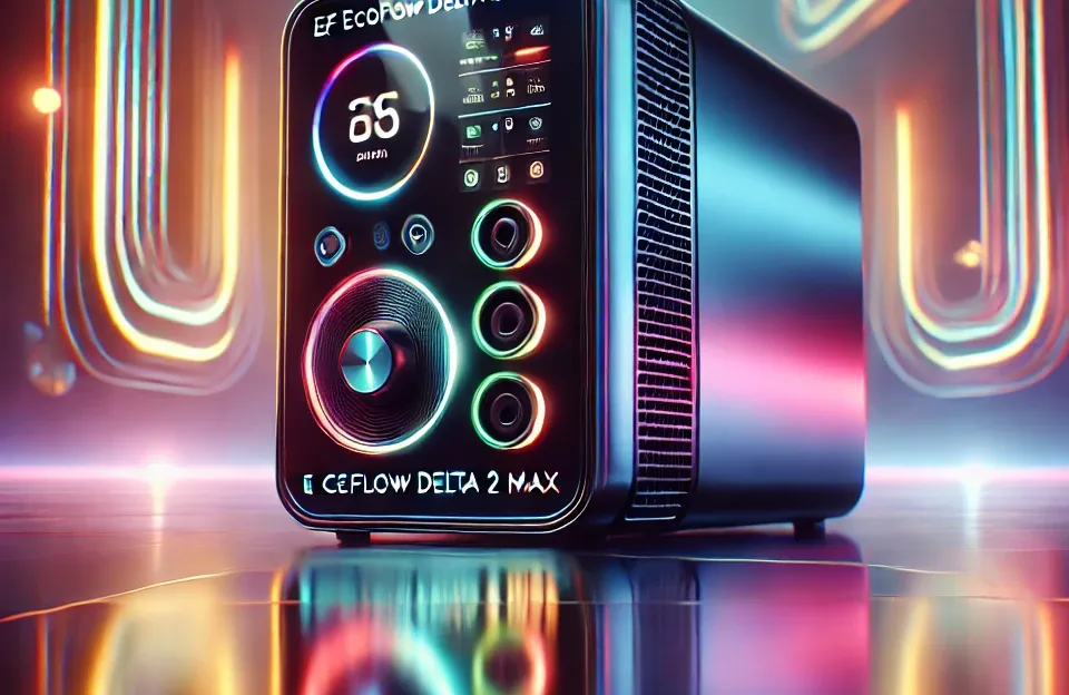 EF ECOFLOW DELTA 2 Max Power Station: Expansão de 2048Wh e Durabilidade