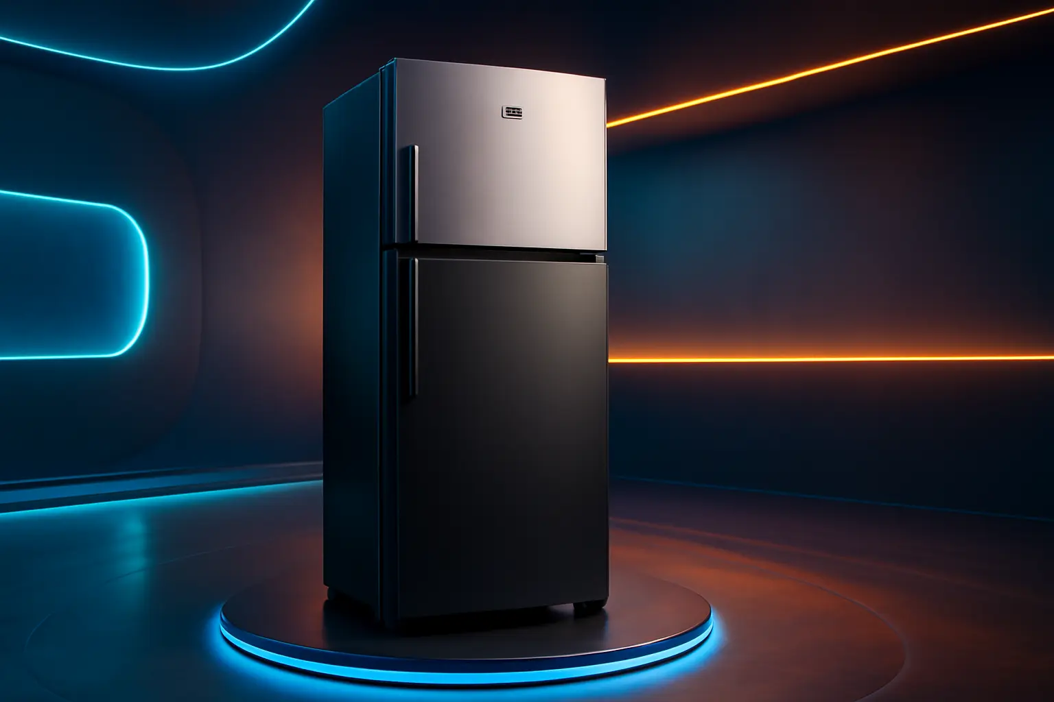 Geladeira Refrigerador HQ Defrost 310 Litros Preto/Inox HQ-310RDF 220V: Desempenho e Economia para sua Casa