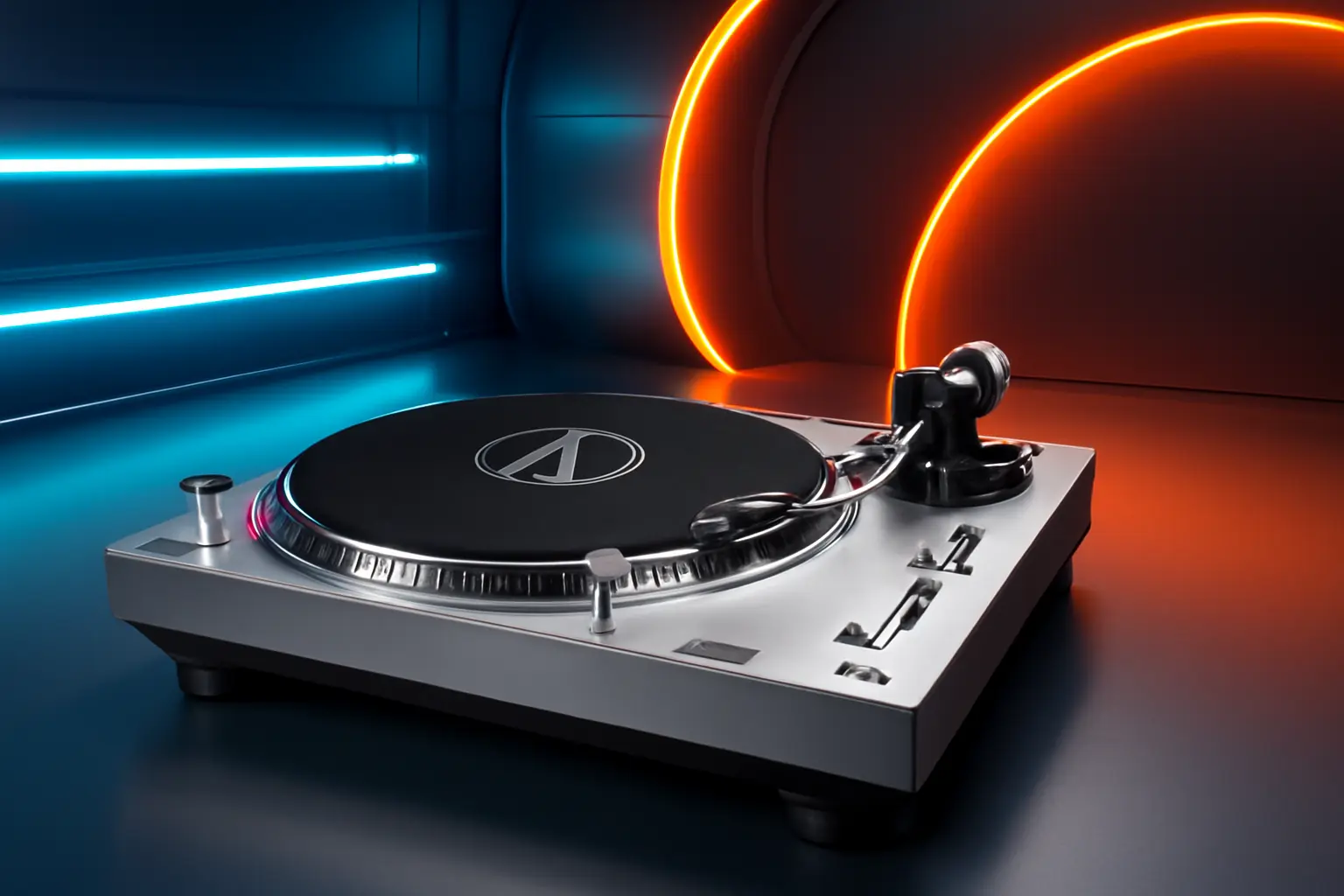 Toca-Discos Audio-Technica ATLP120XUSBSV: Qualidade Analógica e Digital em Um Só Produto