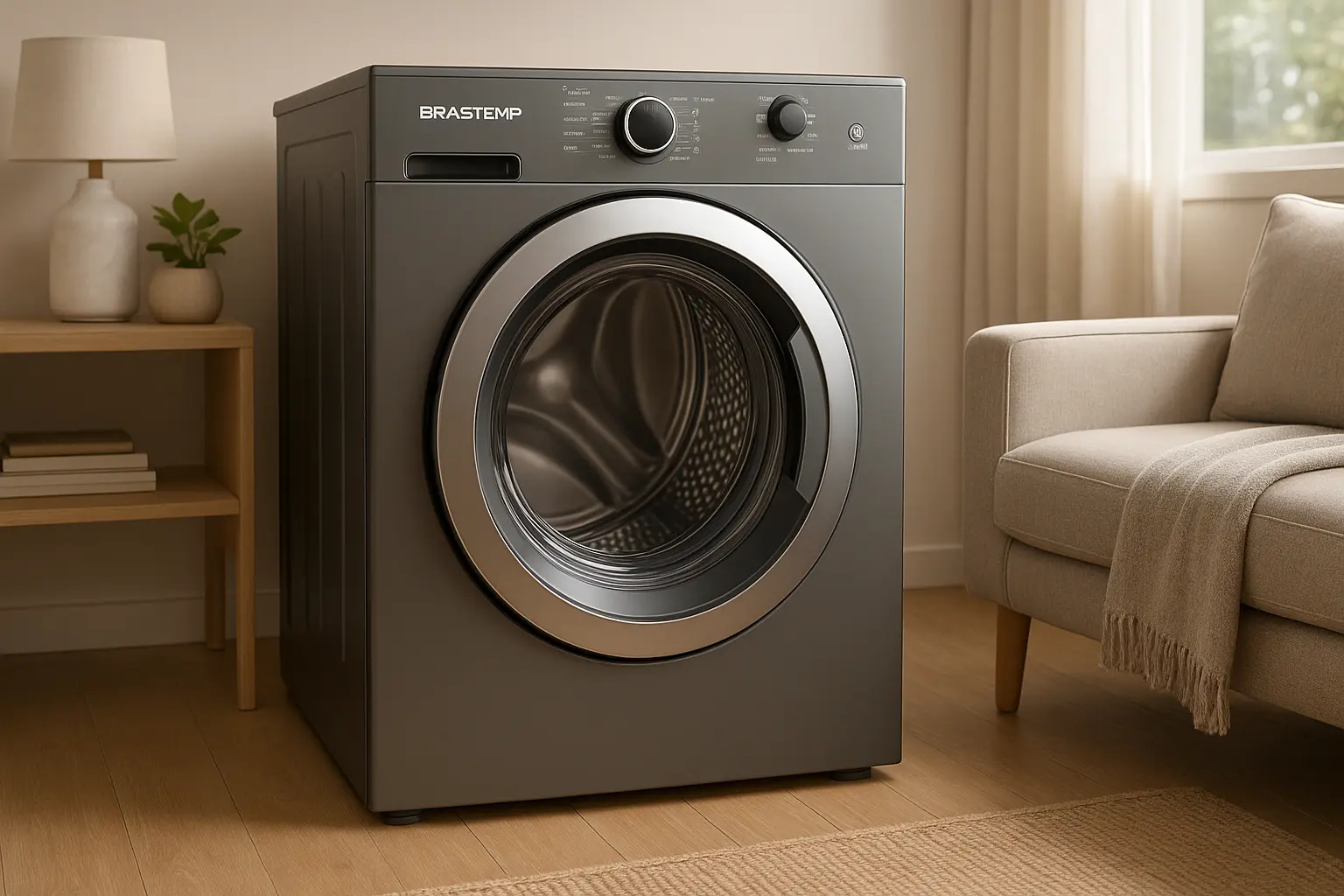 Secadora Brastemp 10Kg com Cesto Inox: Eficiência e Elegância