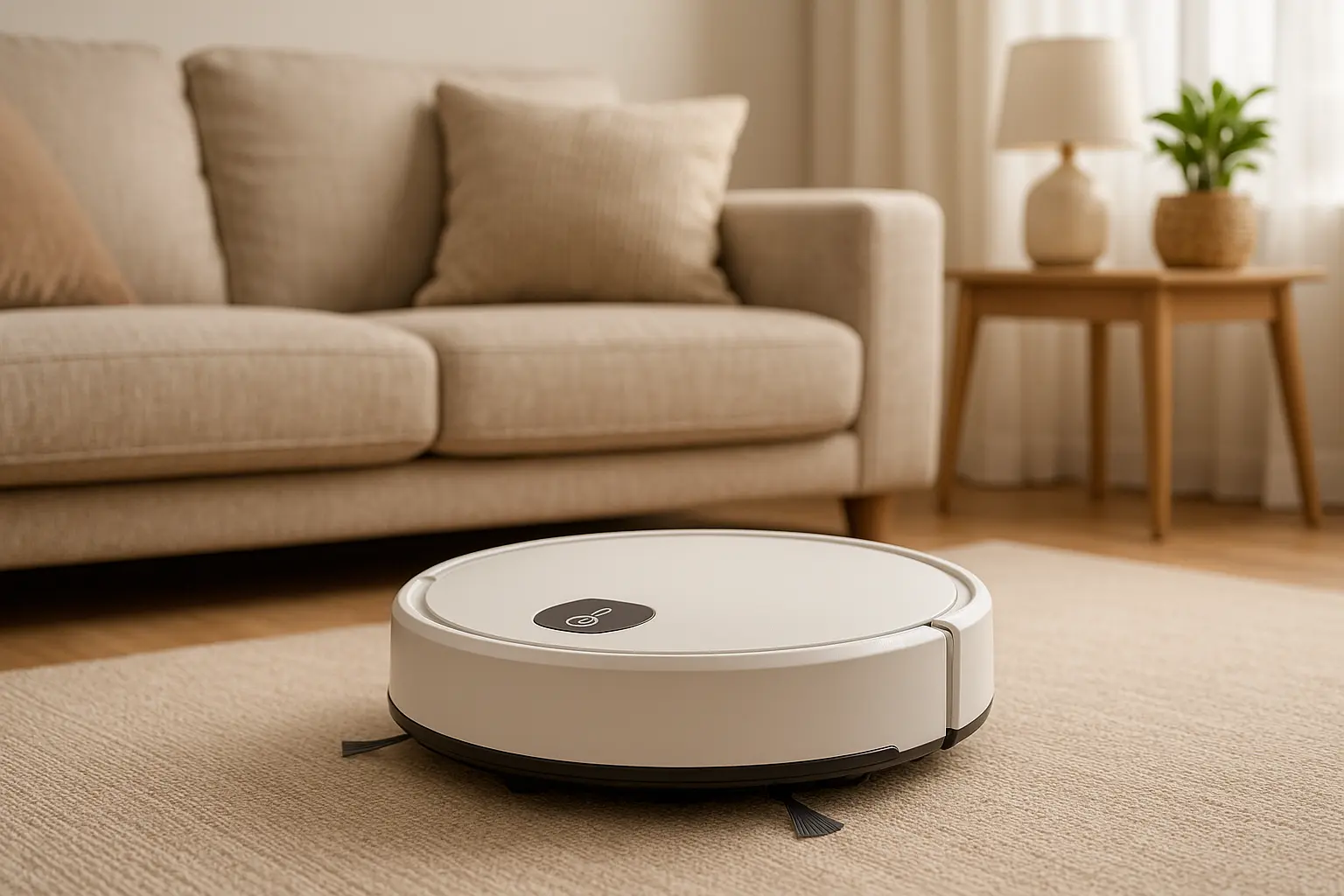 Robô Aspirador de Pó Fast Clean: Limpeza 3 em 1 com Praticidade