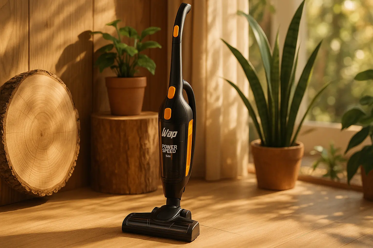 WAP Aspirador de Pó POWER SPEED 2 em 1: Força, Praticidade e Compactação